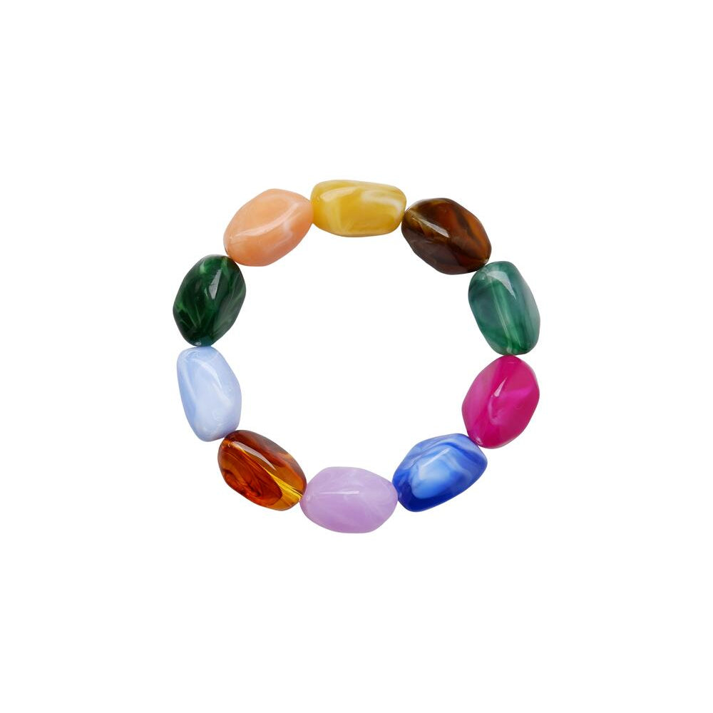 Lyon perlearmbånd - Multi